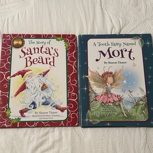 Children's Book Set: 'The Story of Santa's Beard' and 'A Tooth Fairy Named Mort'